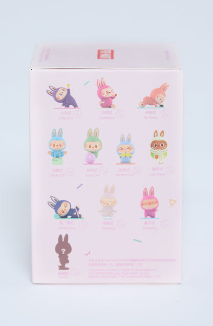Pop Mart Labubu The Monsters 'Lazy Yoga' Figure Blind Box