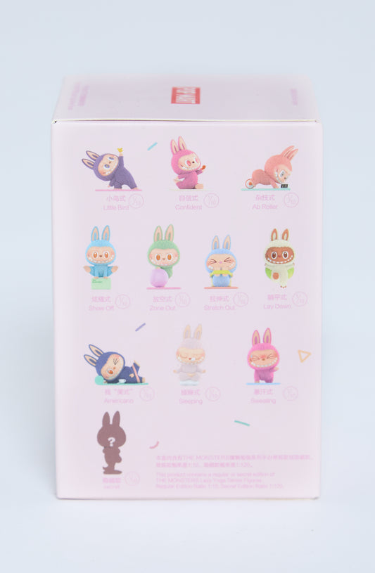Pop Mart Labubu The Monsters 'Lazy Yoga' Figure Blind Box