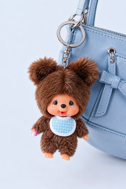 Monchhichi Kuma Keychain