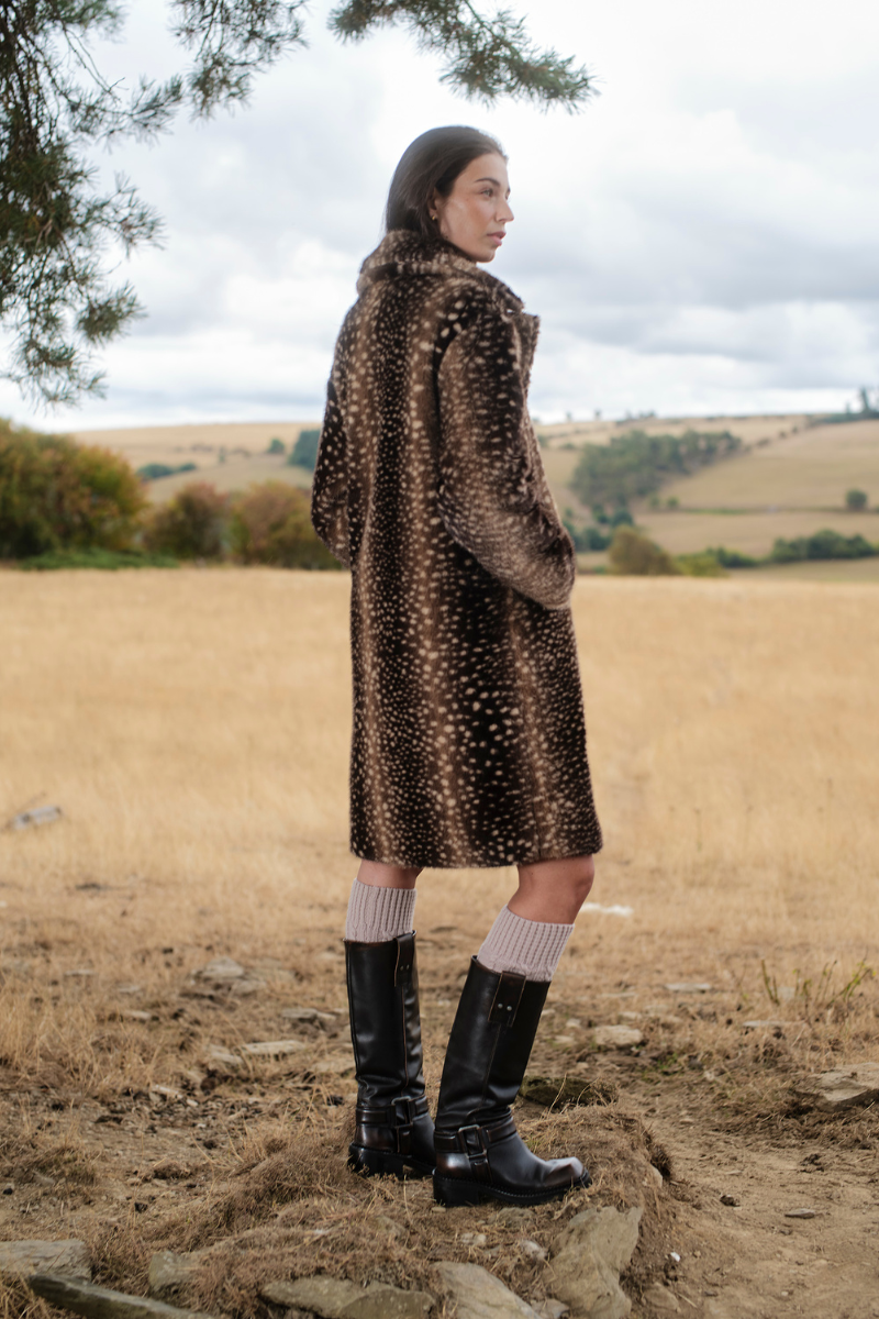Doe Faux Fur Coat