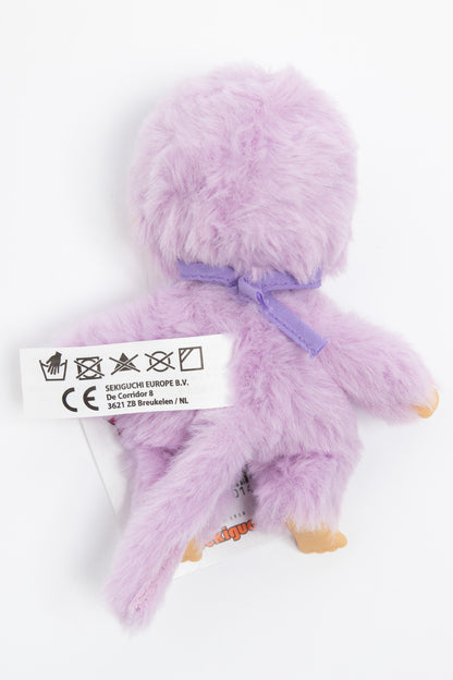 Monchhichi Purple Beanie Plushie