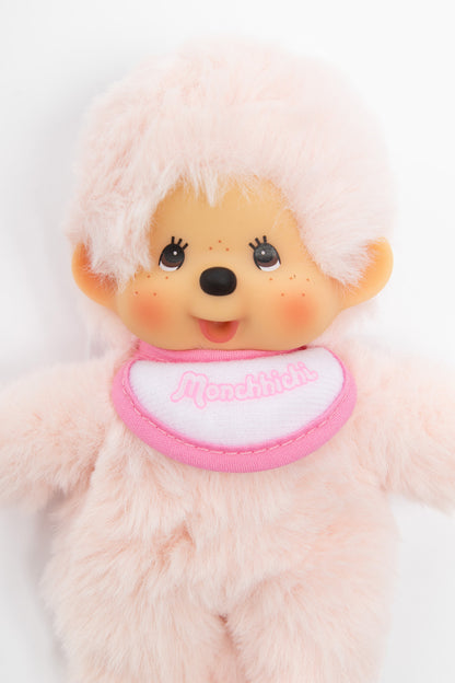 Monchhichi Pink Beanie Plushie