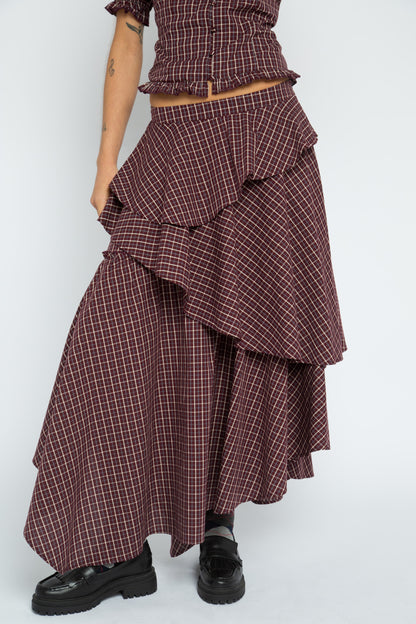 Cupid Tiered Midaxi Skirt