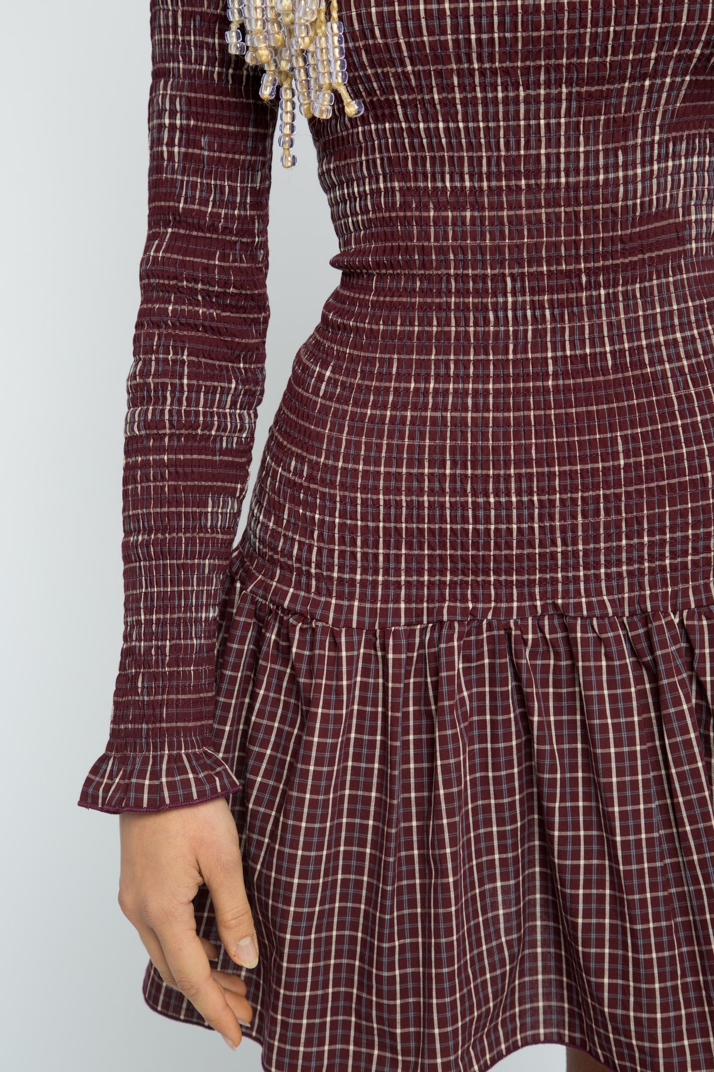 Eira Drop Waist Mini Dress