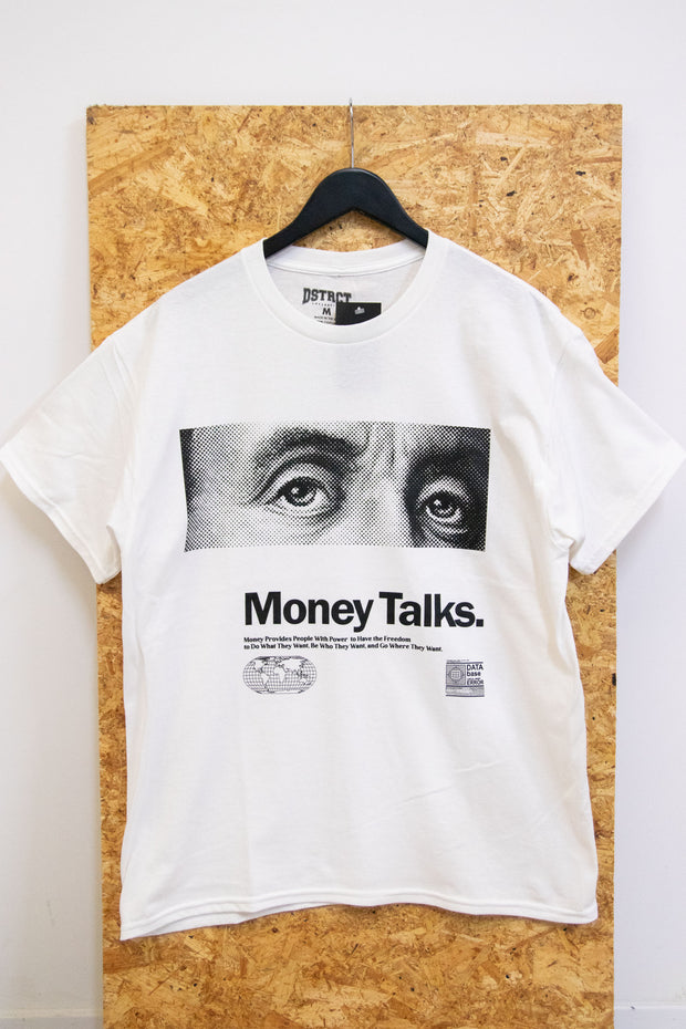 DSTRCT Relaxed T-Shirt with Money Talks Print