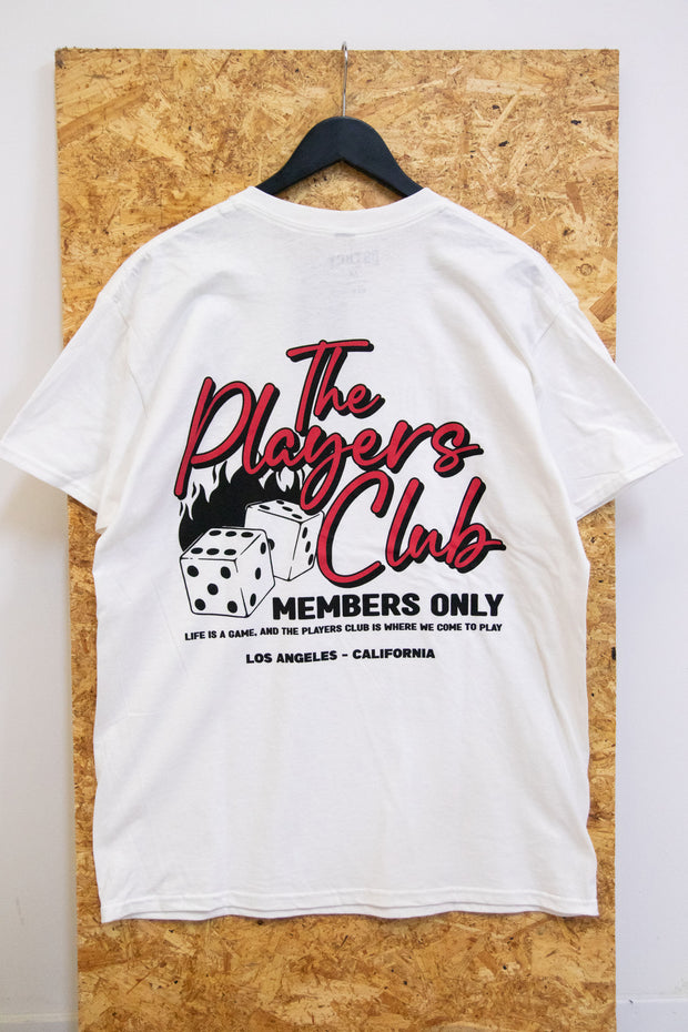 DSTRCT Relaxed T-Shirt with Players Club Print