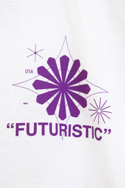 DSTRCT Relaxed T-Shirt with Futuristic Print