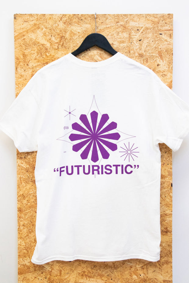 DSTRCT Relaxed T-Shirt with Futuristic Print