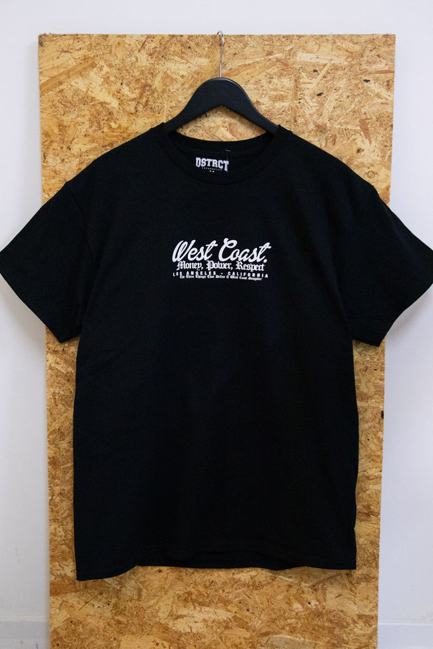 DSTRCT Relaxed T-Shirt with West Coast LA Print