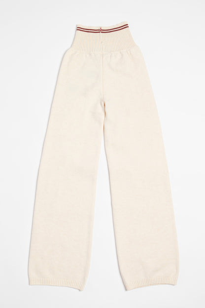 Paul Frank x Daisy St. Fold Over Flared Knit Trousers