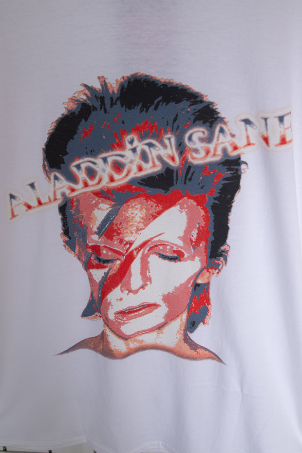 Daisy Street Licensed Relaxed T-Shirt With Bowie Aladdin Sane Print