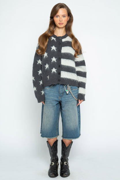 Firestarter Brushed Knit Cardigan