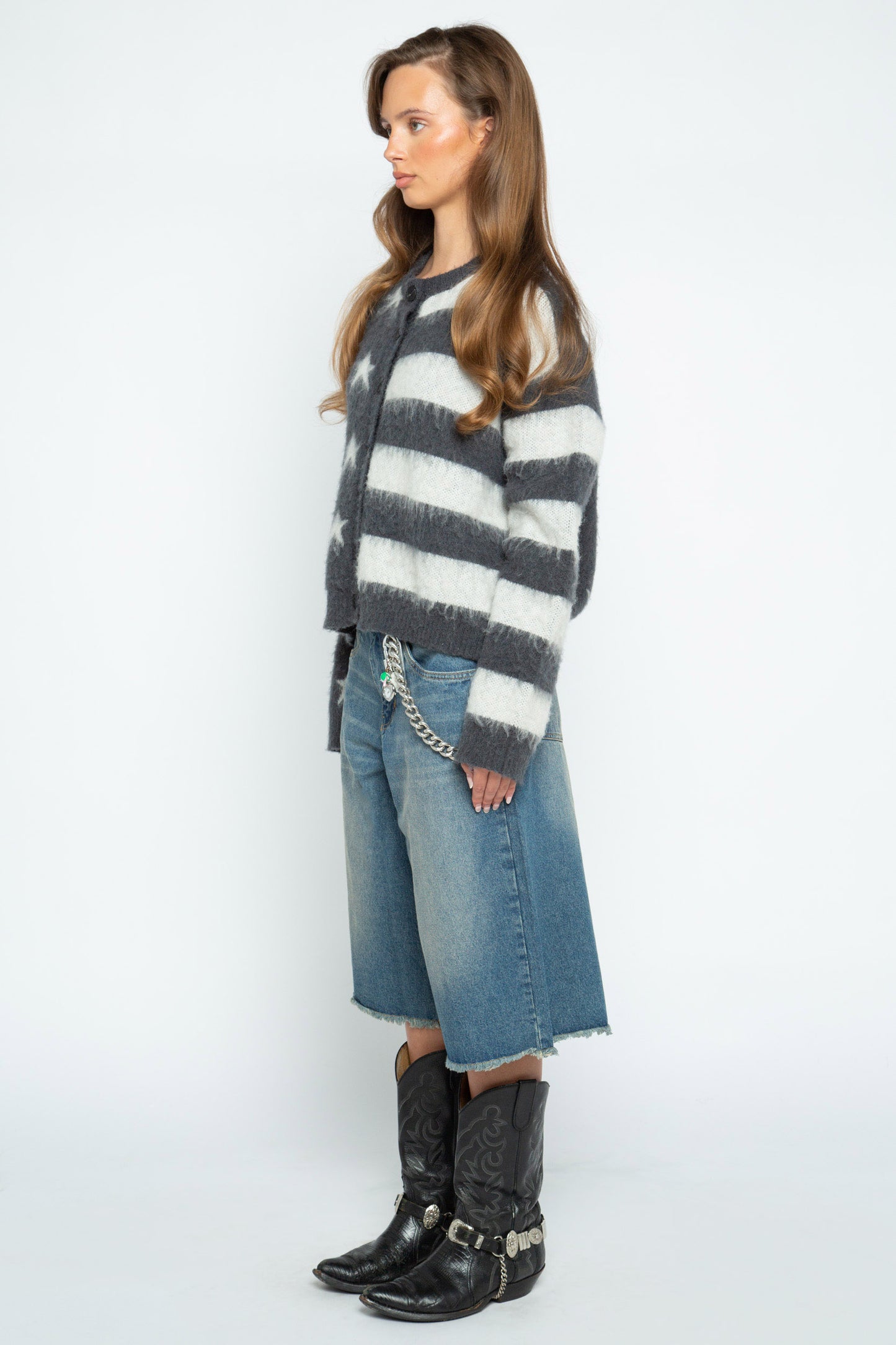 Firestarter Brushed Knit Cardigan