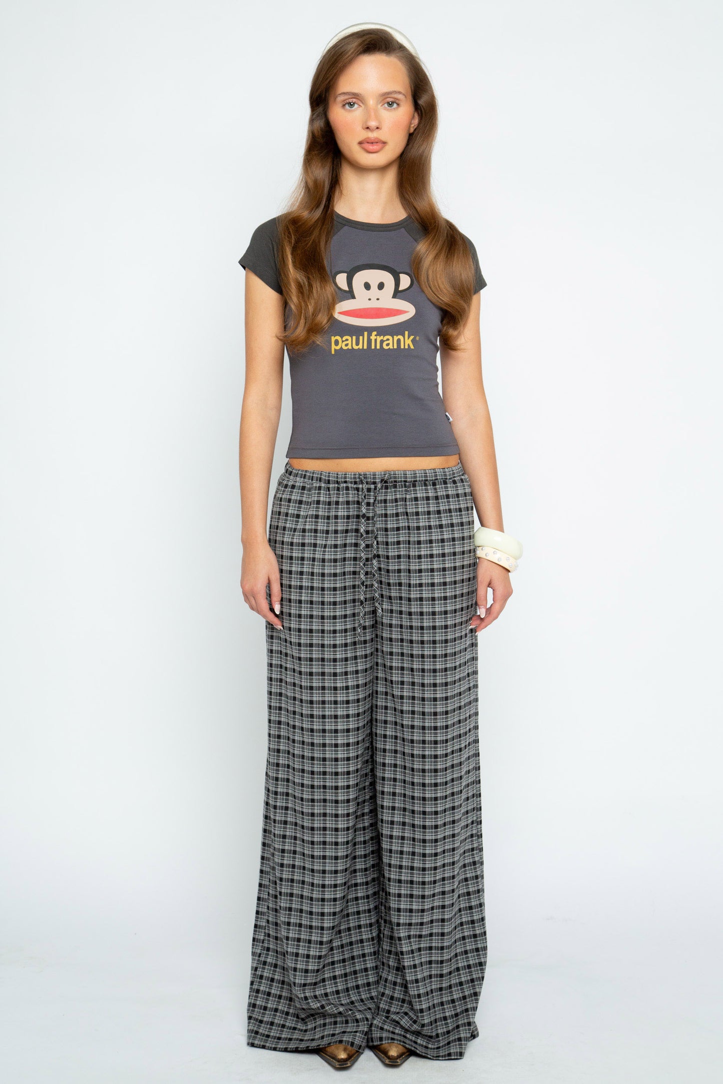 Lore Check Trousers