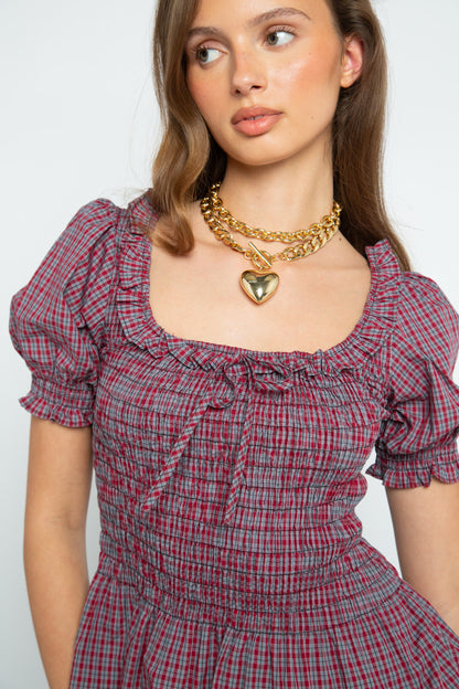 Katerina Shirred Blouse