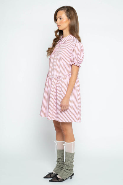 Cherub Stripe Shirt Dress