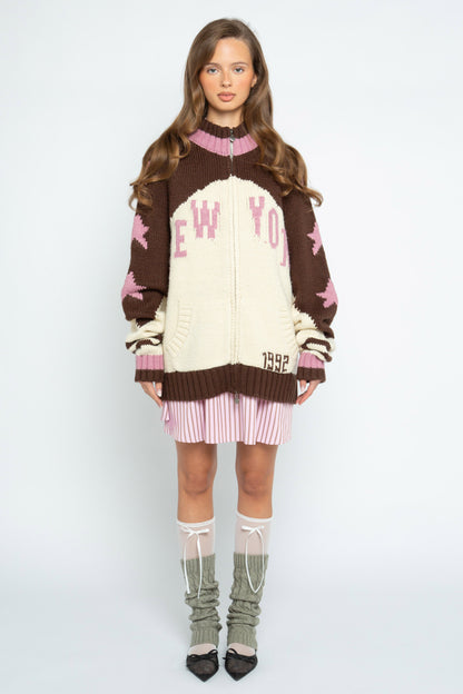 New York Knitted Cardigan