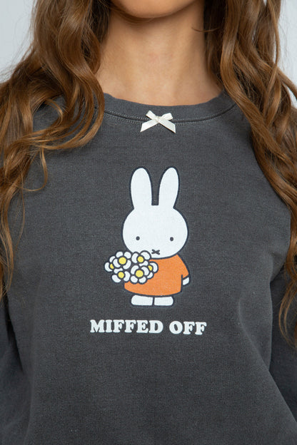 Miffy x Daisy St. Miffed Off Sweat With Bow Detail
