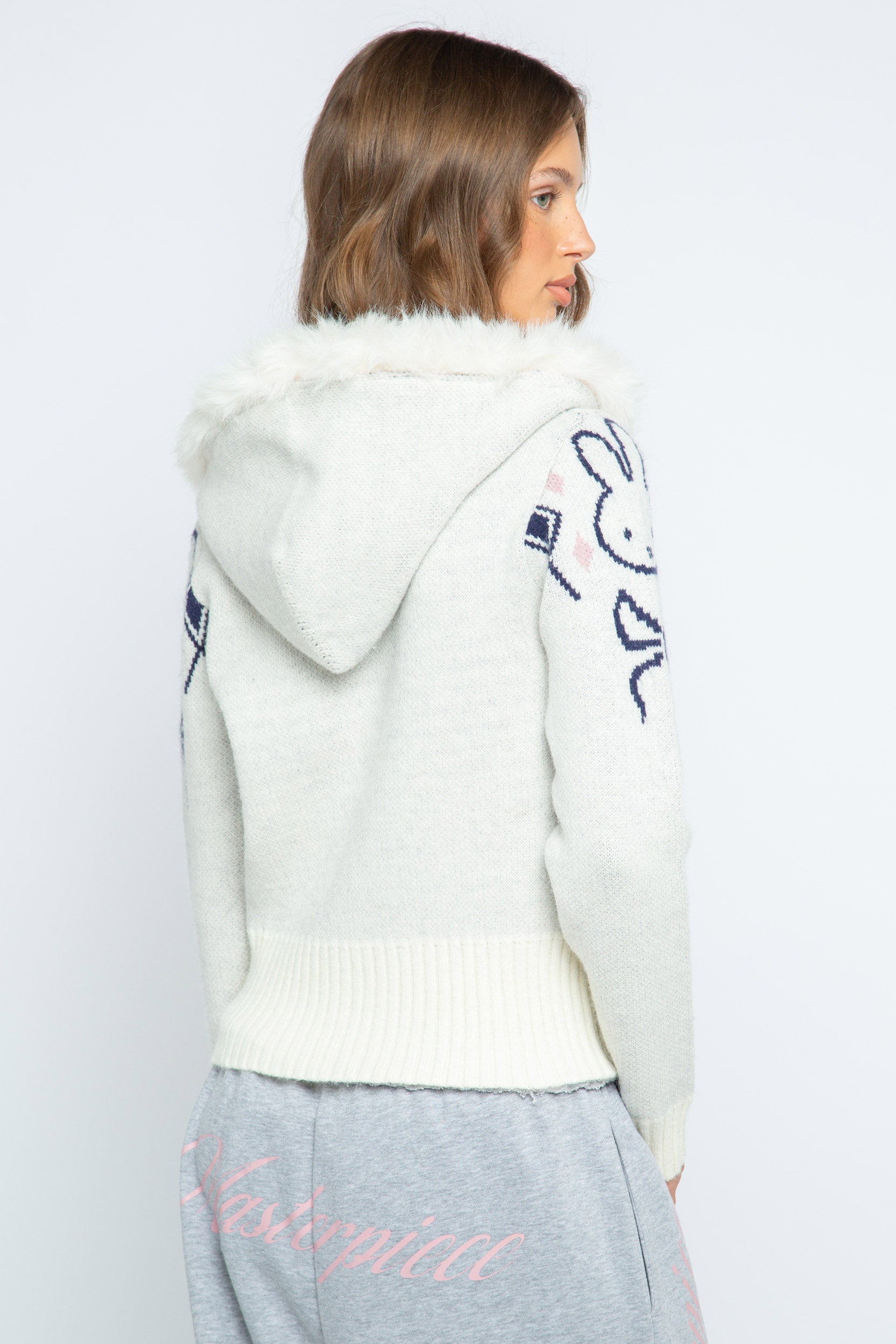 Miffy x Daisy St. Faux Fur Hoodie – Daisy Street