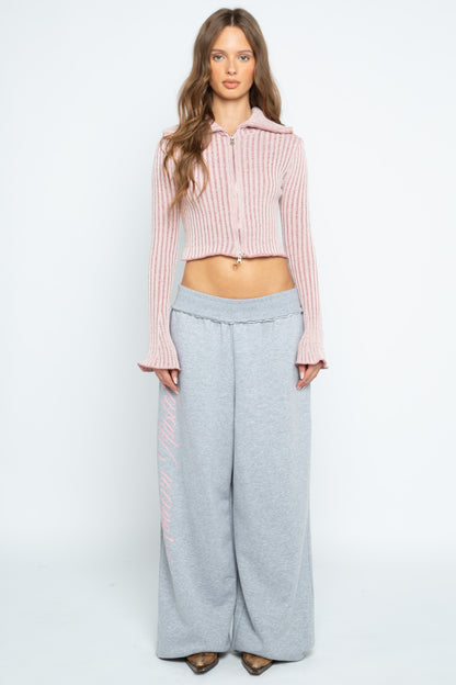 Polly Ribbed Cardigan