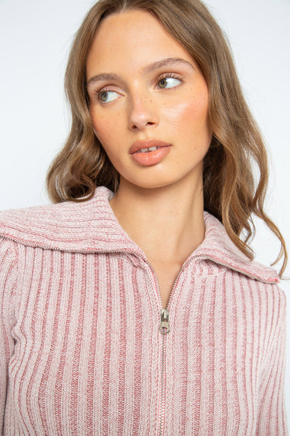 Polly Ribbed Cardigan