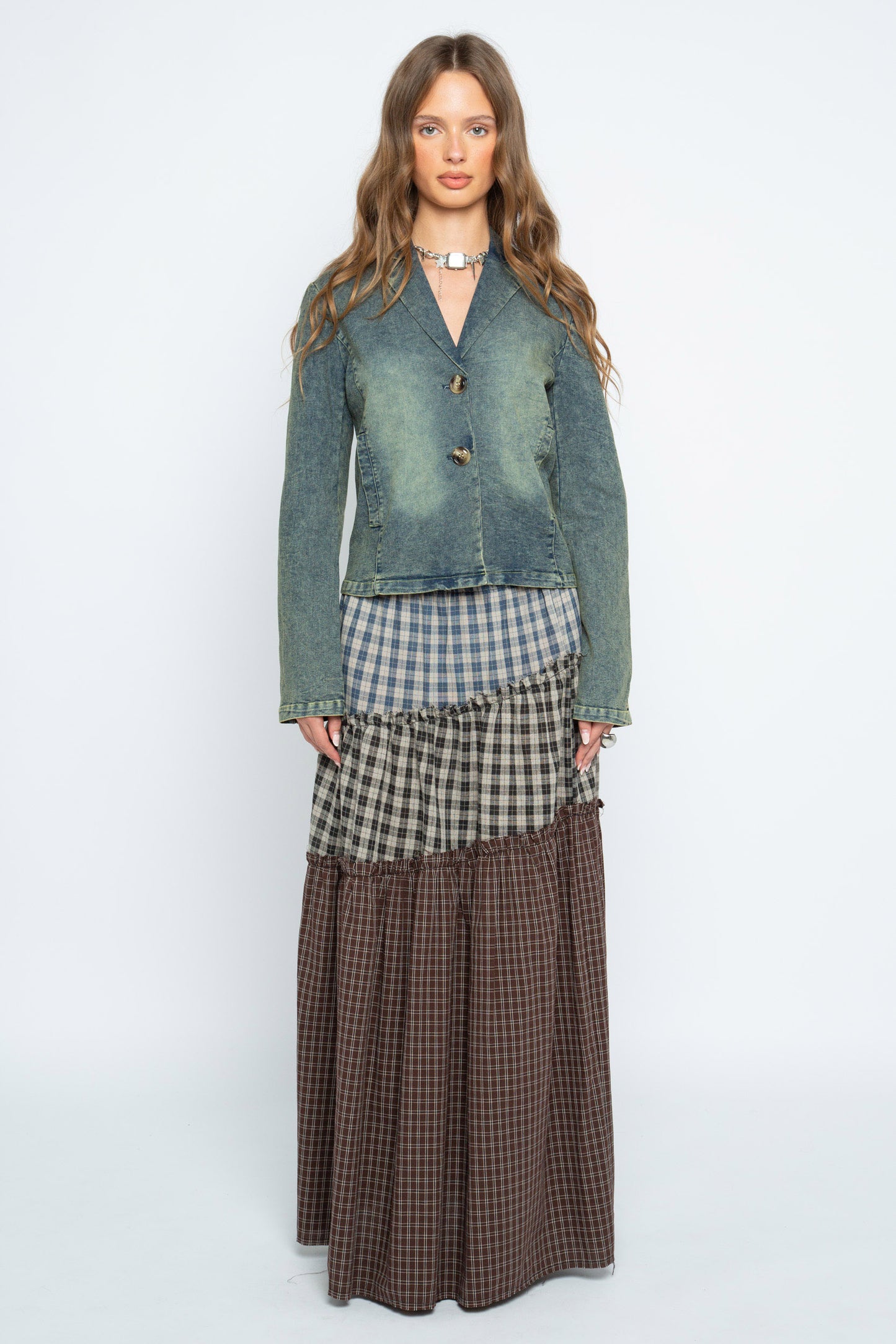 Sabrina Denim Blazer