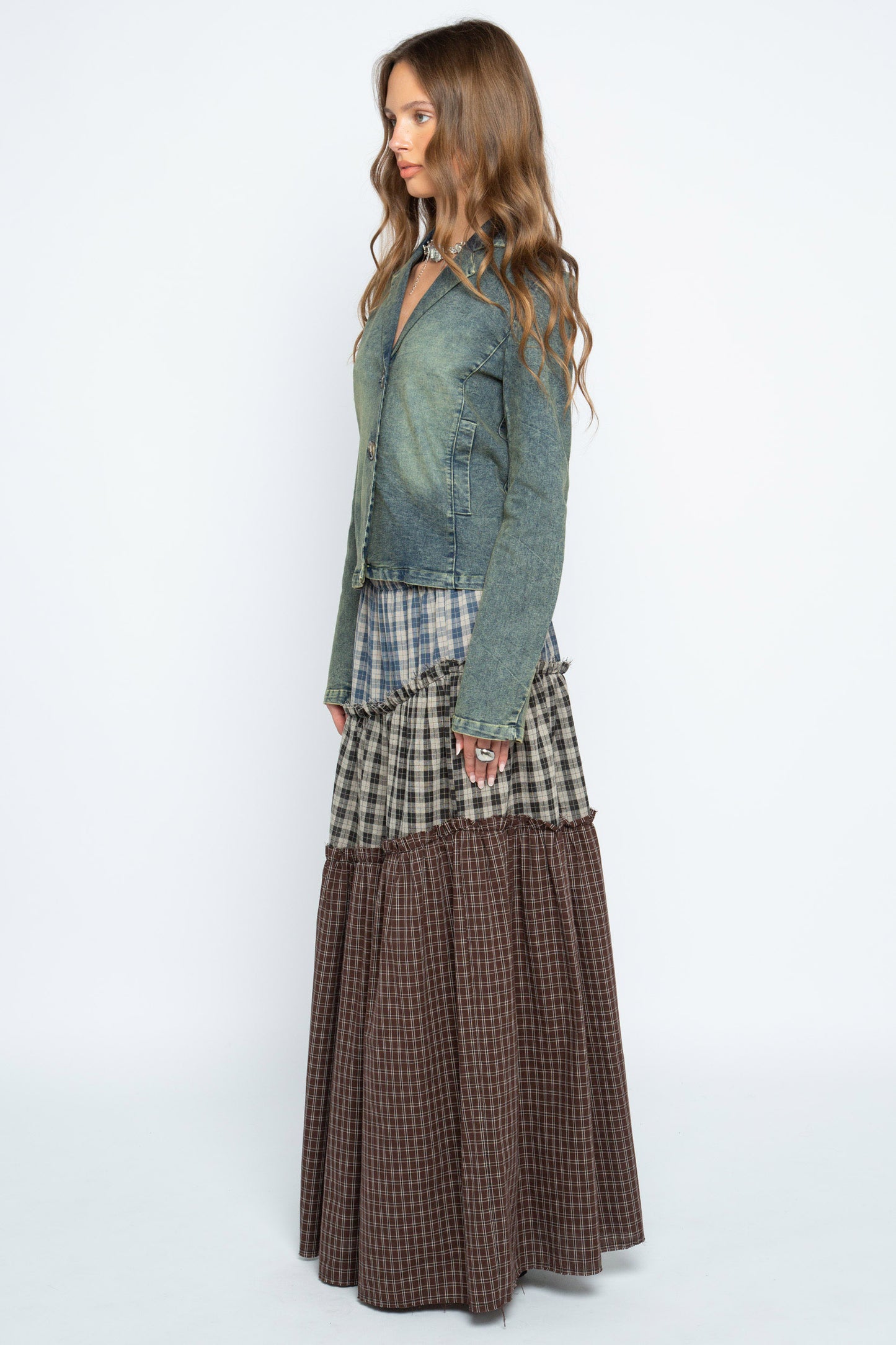 Sabrina Denim Blazer