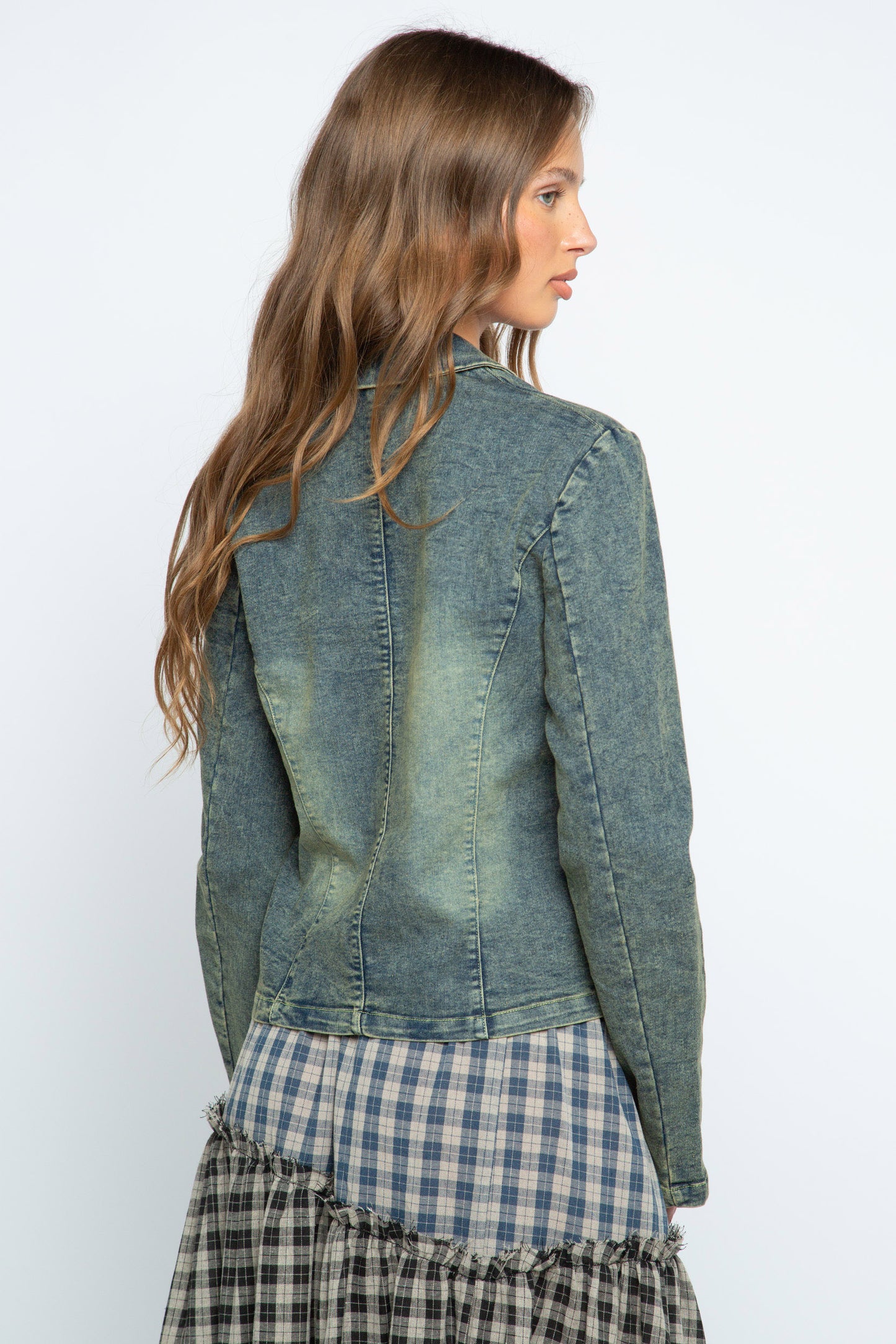 Sabrina Denim Blazer
