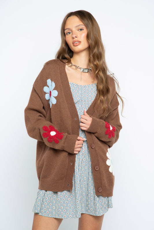 Bloom Tufted Cardigan