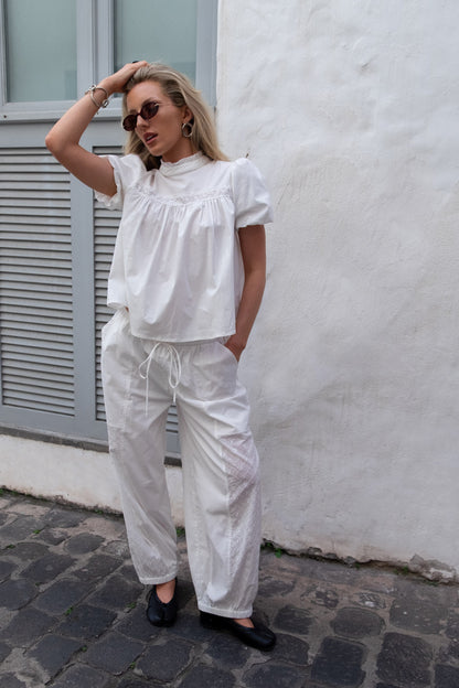 Emma Jean x Daisy St. Broderie Pull On Trousers