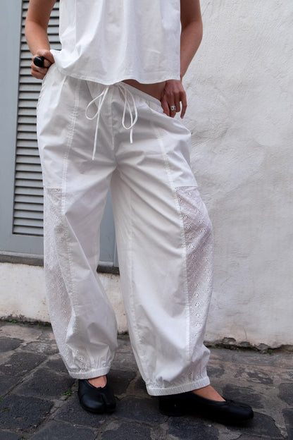Emma Jean x Daisy St. Broderie Pull On Trousers