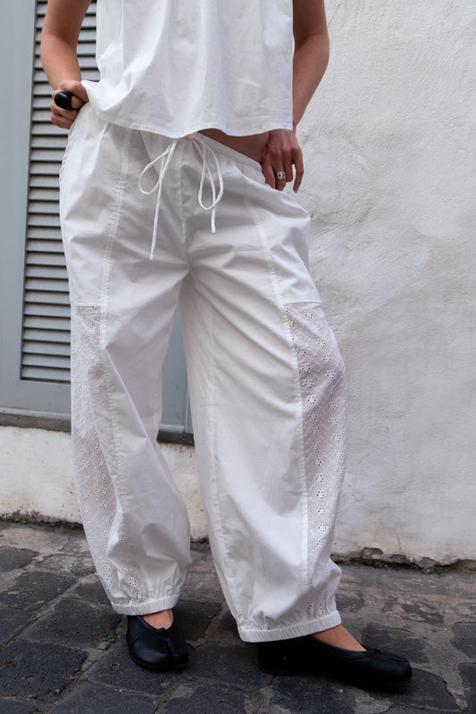 Emma Jean x Daisy St. Broderie Pull On Trousers