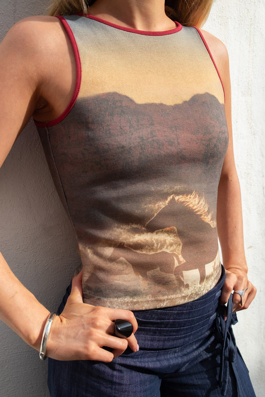 Emma Jean x Daisy St. Western Graphic Vest