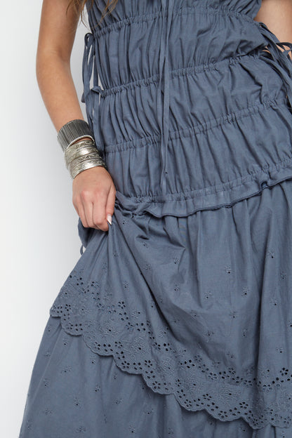 Ruey Gathered Maxi Dress