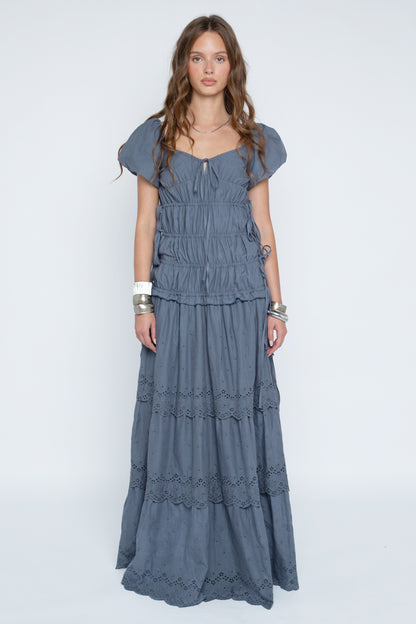 Ruey Gathered Maxi Dress