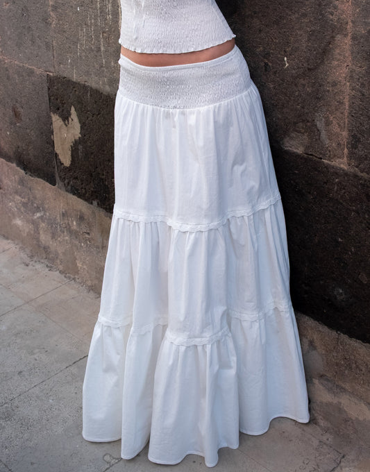 Emma Jean X Daisy St. Broderie Maxi Skirt
