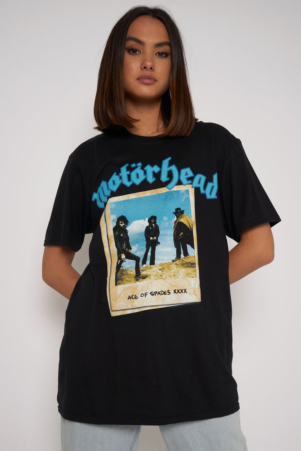 Daisy Street Licensed Relaxed T-Shirt With Motorhead Print