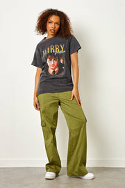 Daisy Street Licensed Relaxed T-Shirt With Harry Potter Print
