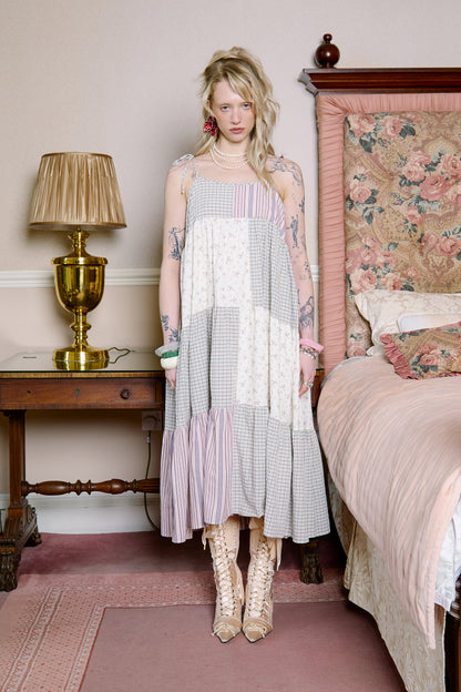 Picnic Patchwork Midaxi Dress