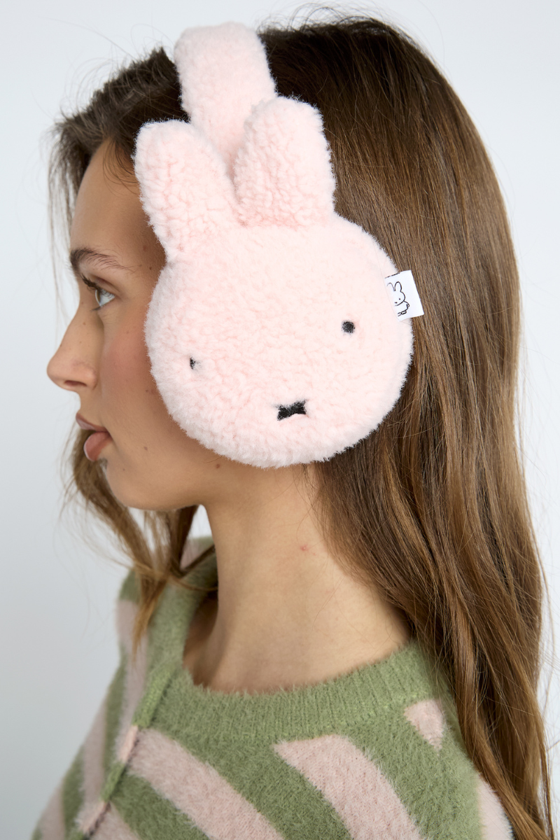 Miffy x Daisy St. Pink Miffy Ear Muffs