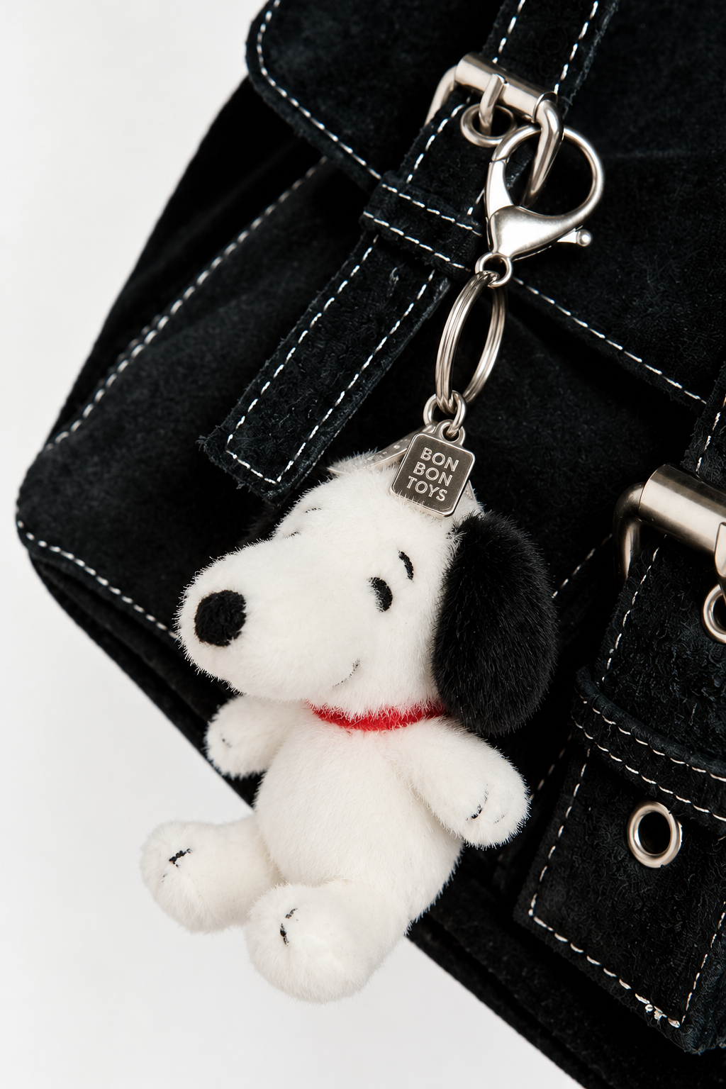 Snoopy Fuzzy Lucky Keychain