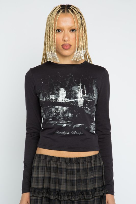 Midnight Long Sleeve Top