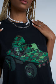 Daisy Street Licensed Relaxed T-Shirt With Gorillaz Print