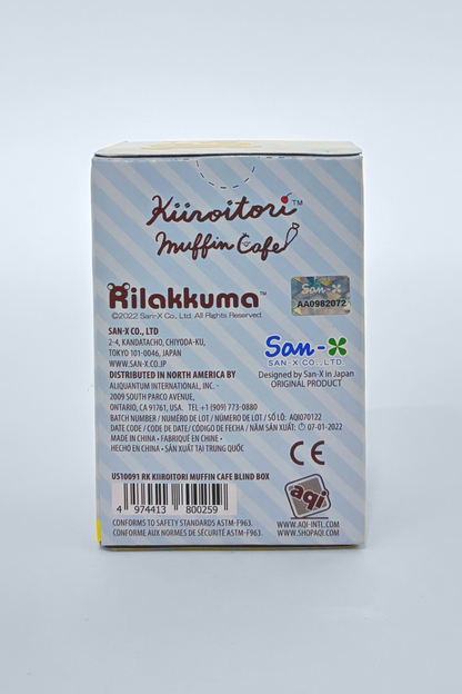 Kiiroitori San-X Original Blind Box Muffin Cafe Series