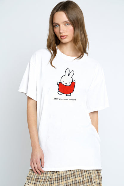 Miffy x Daisy St. Red Card T-Shirt