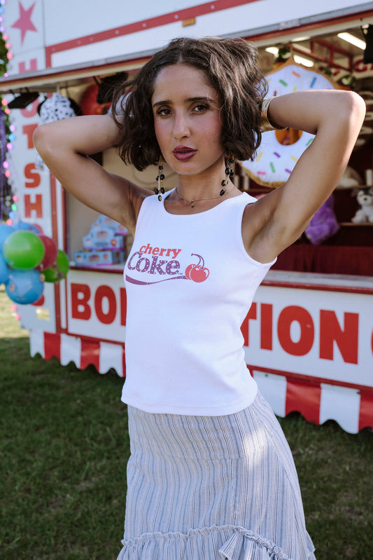 Cherry Coke Tank Top