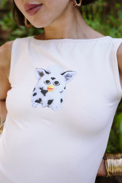 Furby Yellow Tank Top