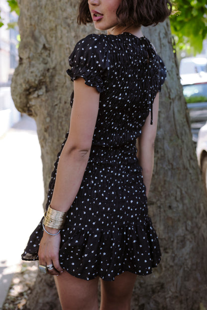 Loetta Ditsy Floral Mini Dress