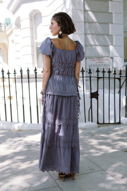 Ruey Gathered Maxi Dress