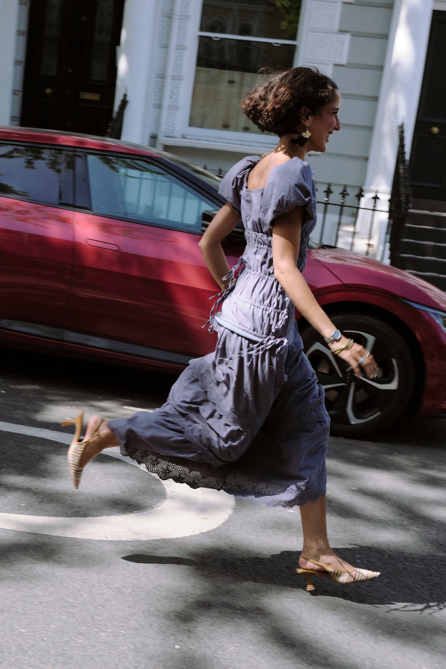 Ruey Gathered Maxi Dress